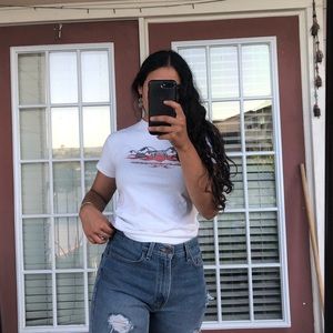 Harley Davidson white shirt